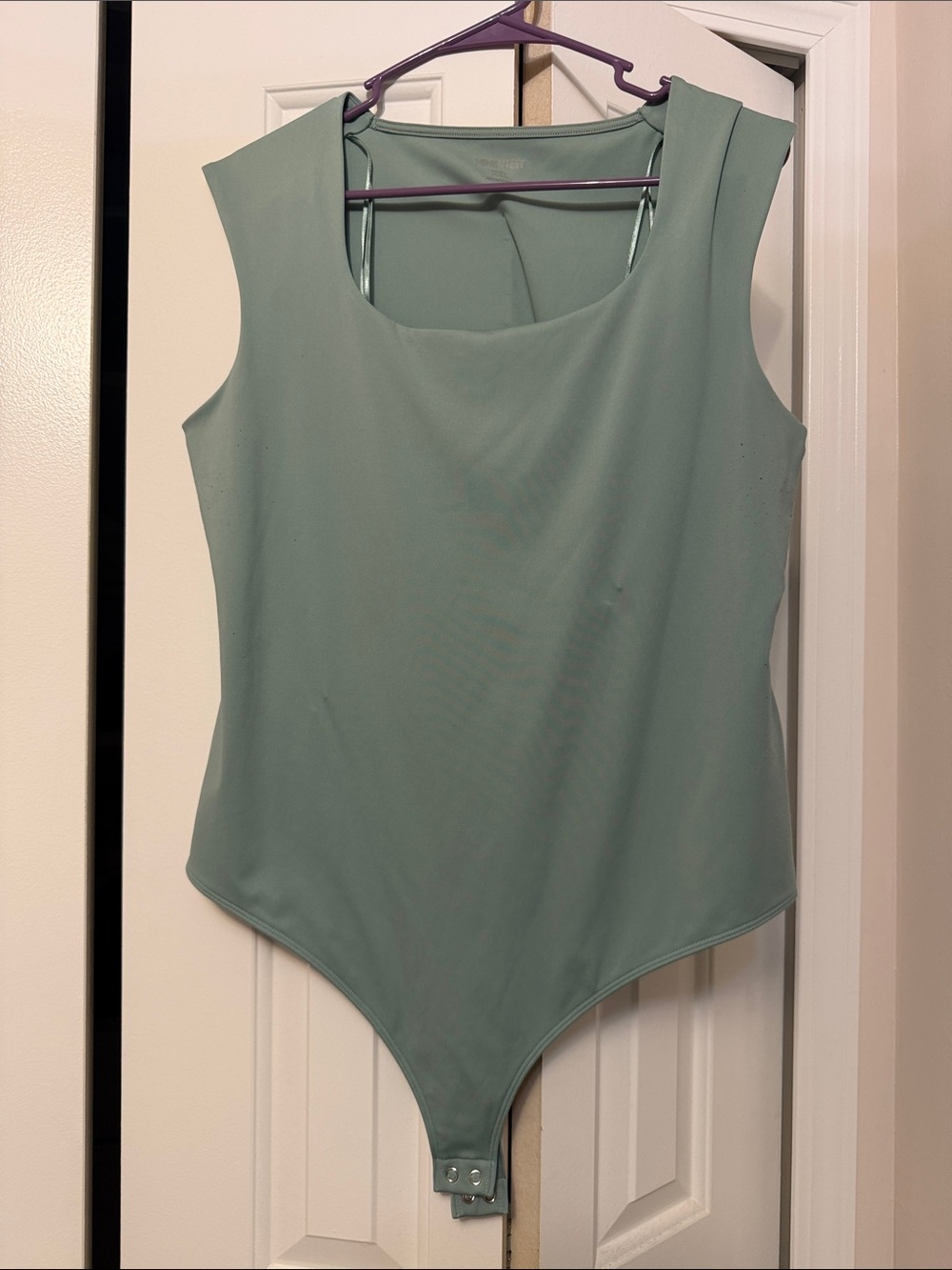 Nine West Sleeveless Mint Bodysuit Top